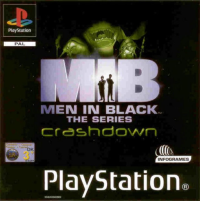 Men in Black The Series Crashdown PAL Playstation PAL box art